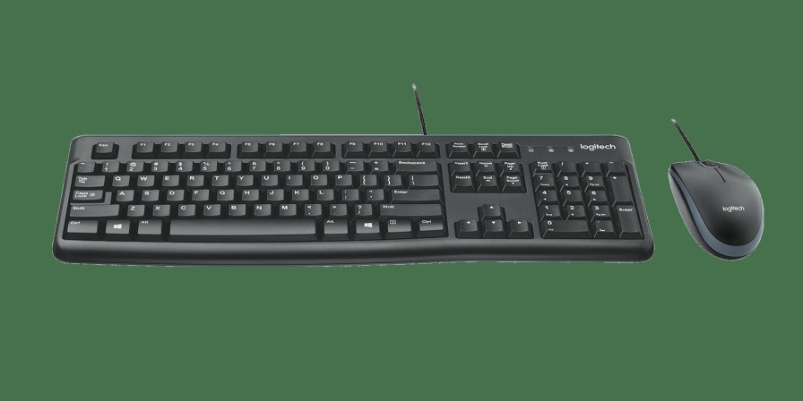 For Education|For Business|Mice Logitech | Mk120 Corded Keyboard And Mouse Combo