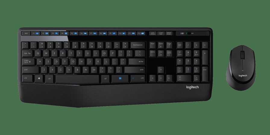 Mice Logitech | Mk345 Comfort Wireless Keyboard And Mouse Combo